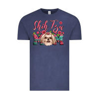 Vintage Denim shih tzu mom Vintage Tee - Artiststas