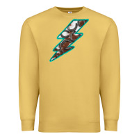 Antique Gold Horseshoe Lightning Premium Sweatshirt - Bettercallsaul
