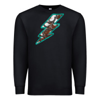 Black Horseshoe Lightning Premium Sweatshirt - Bettercallsaul