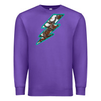 Purple Horseshoe Lightning Premium Sweatshirt - Bettercallsaul
