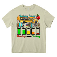 Mossy battery life of a bus driver Heavy Core Tee - texasbilliewilder
