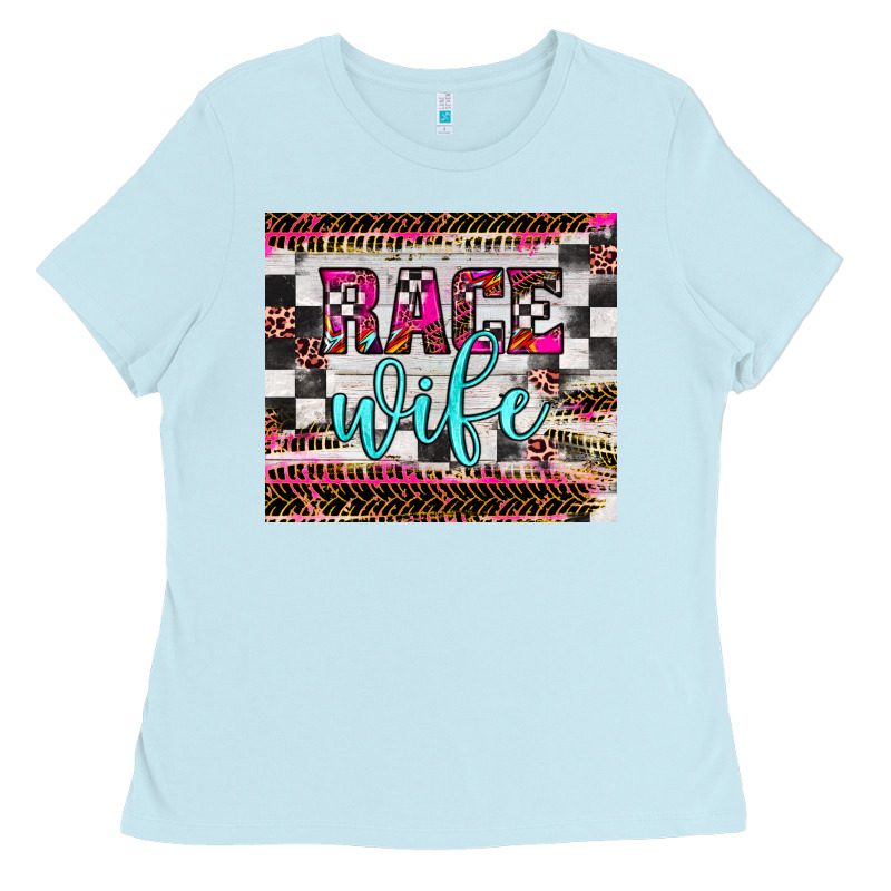 Race Wife Ladies Tee by JahusDesignShop | Teevron