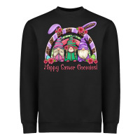 Happy Easter Gnomies Rainbow Heavyweight Sweatshirt | Teevron