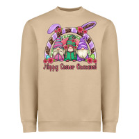 Mushroom happy easter gnomies rainbow Heavyweight Sweatshirt - Artiststas