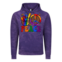 Cloud Purple peace Vintage Hoodie - JahusDesignShop