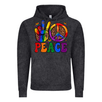 Vintage Black peace Vintage Hoodie - JahusDesignShop