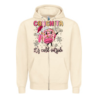 Sandshell conchita it's cold outside Zipper Hoodie - MaliasSmallBusiness