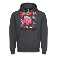 Smoke conchita it's cold outside Zipper Hoodie - MaliasSmallBusiness