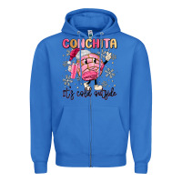 True Royal conchita it's cold outside Zipper Hoodie - MaliasSmallBusiness