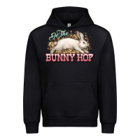 Foreset Green Do the Bunny hop Easter Day Urban Hoodie - HowdyJamesFarm