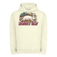 Pigment Pistachio Do the Bunny hop Easter Day Urban Hoodie - HowdyJamesFarm