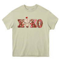 Mossy xoxo charolais calf Heavy Core Tee - RanaPortraitStore