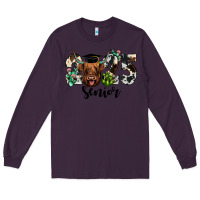 Plum cow 2025 senior Long Sleeve Tee - JahusDesignShop