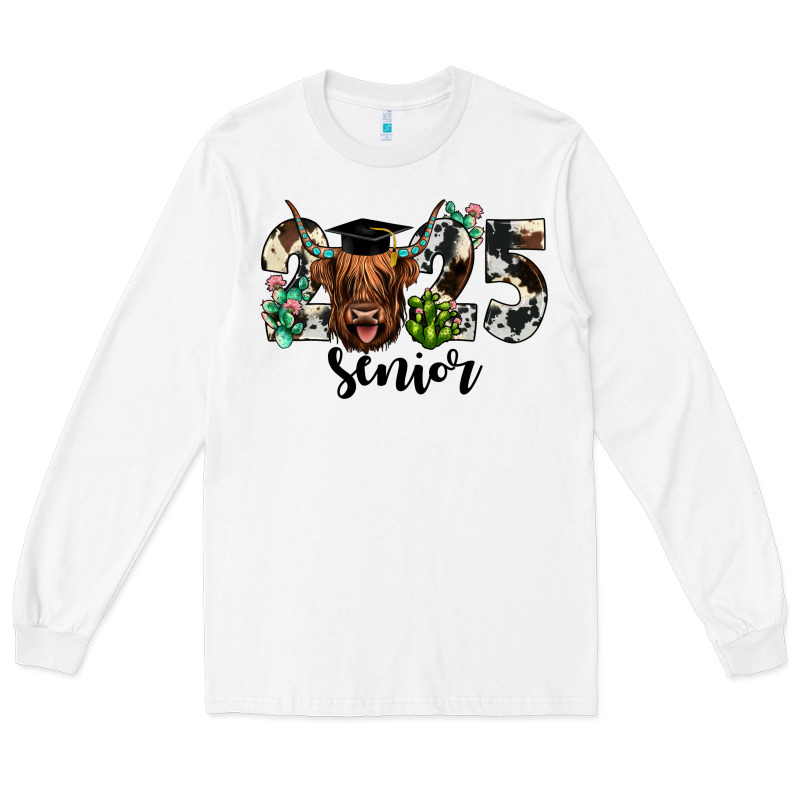 Cow 2025 Senior Long Sleeve Tee by JahusDesignShop | Teevron