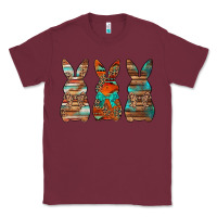 Burgundy western easter bunnies Classic Tee - Jasminsmagicworld