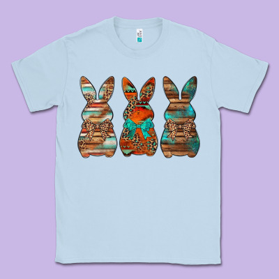 Western Easter Bunnies Classic Tee Designed By Jasminsmagicworld