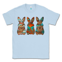 Dusty Blue western easter bunnies Classic Tee - Jasminsmagicworld