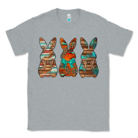 Heather Grey western easter bunnies Classic Tee - Jasminsmagicworld