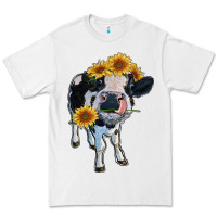 White heifer cow Premium Tee - RanaPortraitStore