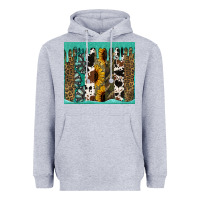 Heather Grey western brushstroke tumbler Heavyweight Hoodie - Jasminsmagicworld