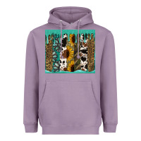 Lavender western brushstroke tumbler Heavyweight Hoodie - Jasminsmagicworld