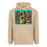 Mushroom western brushstroke tumbler Heavyweight Hoodie - Jasminsmagicworld