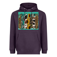 Plum western brushstroke tumbler Heavyweight Hoodie - Jasminsmagicworld