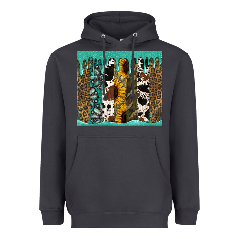 Western Brushstroke Tumbler Heavyweight Hoodie by Jasminsmagicworld | Teevron