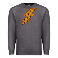Charcoal Heather Sunflower Lightning Premium Sweatshirt - Bettercallsaul