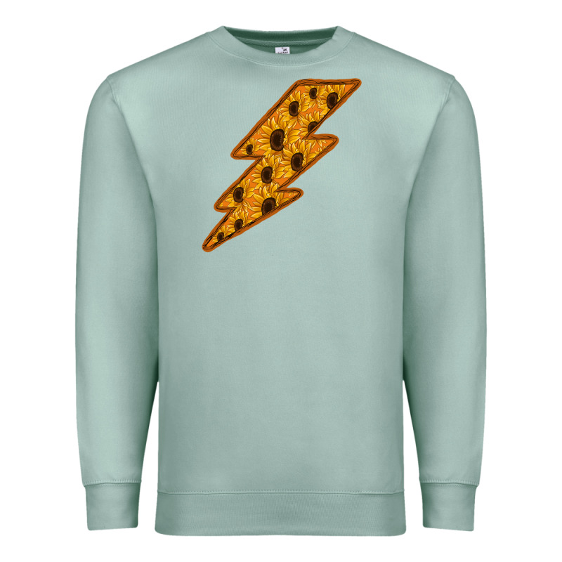 Sunflower Lightning Premium Sweatshirt by Bettercallsaul | Teevron
