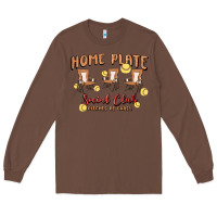 Chestnut glitter softball Long Sleeve Tee - MaliasSmallBusiness