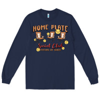 Navy glitter softball Long Sleeve Tee - MaliasSmallBusiness