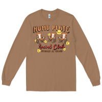 Toasted Coconut glitter softball Long Sleeve Tee - MaliasSmallBusiness