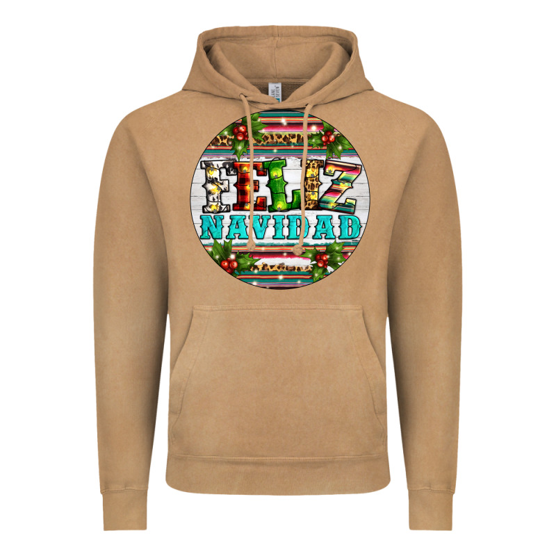 Christmas Feliz Navidad Vintage Hoodie by Artiststas | Teevron