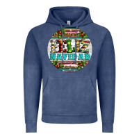 Vintage Denim Christmas feliz navidad Vintage Hoodie - Artiststas