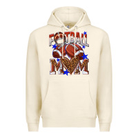Tofu American Football Mom Premium Hoodie - NancyCooperArtShop