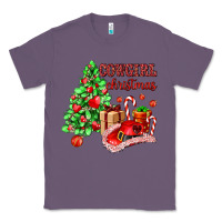 Lavender Cowgirl Christmas Classic Tee - AdoDesignShop