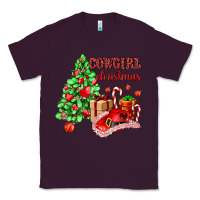 Plum Cowgirl Christmas Classic Tee - AdoDesignShop