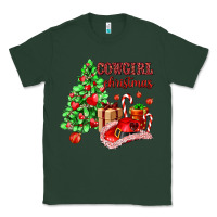 Sports Green Cowgirl Christmas Classic Tee - AdoDesignShop