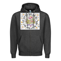 Charcoal Heather god says you are inflated Zipper Hoodie - MaliasSmallBusiness