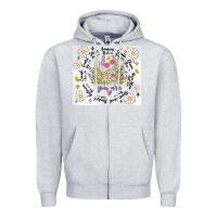 Heather Grey god says you are inflated Zipper Hoodie - MaliasSmallBusiness