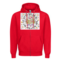 Red god says you are inflated Zipper Hoodie - MaliasSmallBusiness