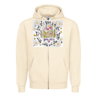 Sandshell god says you are inflated Zipper Hoodie - MaliasSmallBusiness
