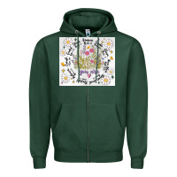 Sports Green god says you are inflated Zipper Hoodie - MaliasSmallBusiness
