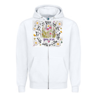 White god says you are inflated Zipper Hoodie - MaliasSmallBusiness