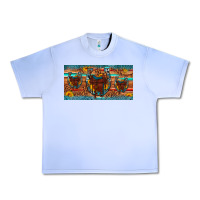 Grape Ice saddle horseshoe  sunflower leopard license plate Urban Heavy Tee - Artiststas