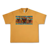 Peanut Butter saddle horseshoe  sunflower leopard license plate Urban Heavy Tee - Artiststas