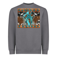 Storm gemstone leopard cross Heavyweight Sweatshirt - AdoDesignShop