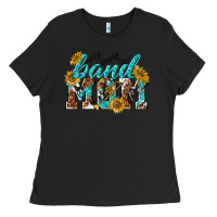 Black band mom Ladies Tee - texasbilliewilder