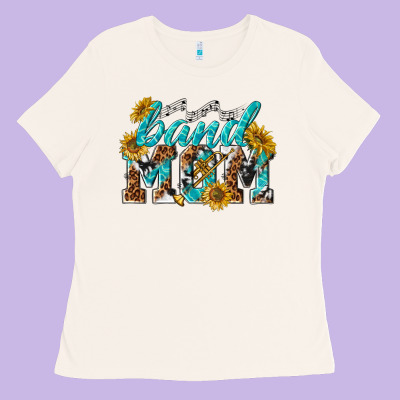 Ladies Tee band mom
